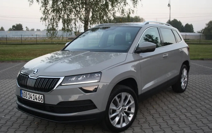 Skoda Karoq cena 86600 przebieg: 74000, rok produkcji 2018 z Police małe 781